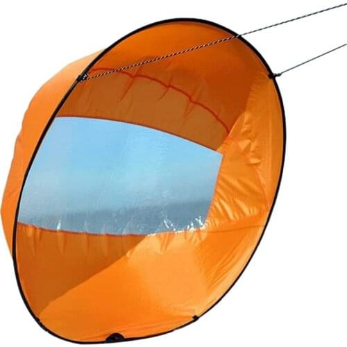 Kayak Downwind Wind Sail Portable Wind Sail Kit Compact Kayak Wind Sail Foldable Paddle Board Accessories