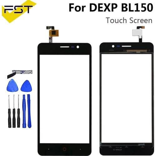 5.0'' Mobile Phone Touch Screen For Doogee X100 Touch Panel Sensor Glass Lens For DEXP BL150 Touch Sensor