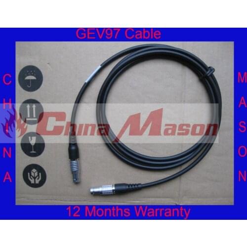 GEV97 power cable 560130, Connect GEB171 external battery or GEV208 power supply to GX1200 GPS receiver, injection molding