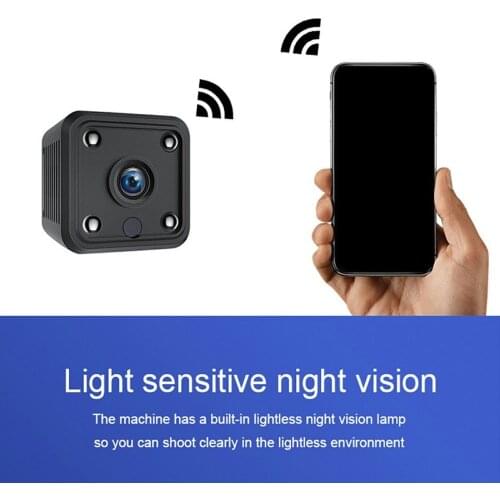 With Huawei HiSilicon Chip HD 1080P Mini Camera Wireless Wifi Home Webcams Infrared Night Vision 128GB For Android Windows
