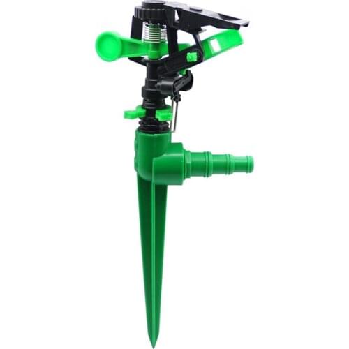 360 Degrees Rotating Sprinkler with Multi-function Connector Adjustable Garden Spray Nozzle Irrigation Hose Connector 1 Set