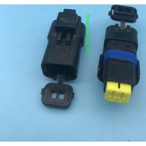 2 pin FCI headlight steering lights plug water temperature sensor connector 211PC022S0049 211 PC022S0049