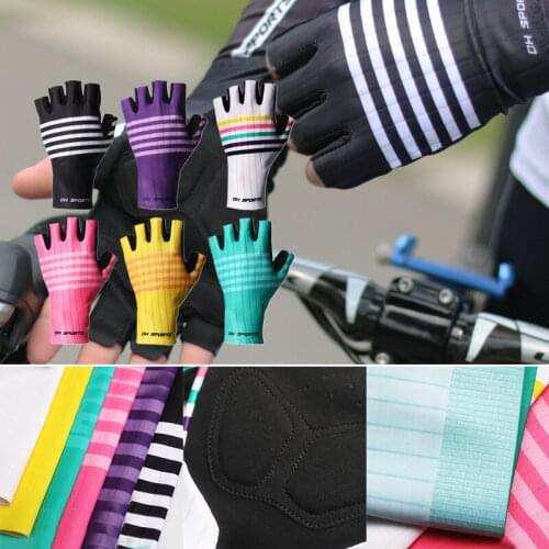 2021 Cycling Gloves Half Finger Design Comfortable Sweat Absorption Non Slip Breathable for Men Women Outdoor Sport NOV99