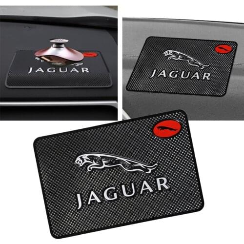 PVC Car Dashboard Anti-Slip Mat Interior Accessories For Jaguar XF XE XJ XEL X-Type F-Pace F-Type XFL E-Pace I-Pace S-Type XJR