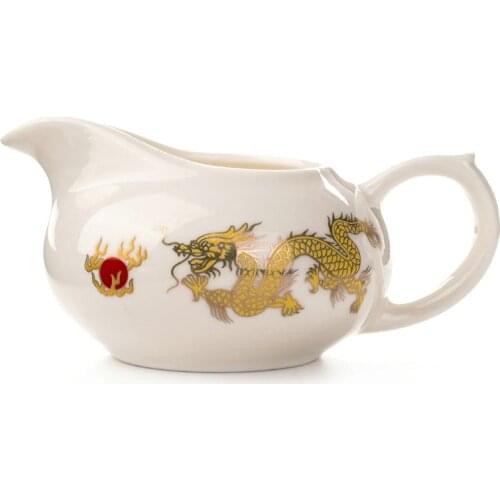 1pc Ceramic Gongdao Fair Cup Tea Set Teapot Infusers Handmade Tea Pitcher Cha Hai Chinese Kung Fu Teacup Drinkware Accessories