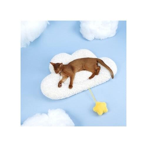 Cloud cat mats pet sleeping mats dog mats autumn and winter thick and warm sleeping mats cat bed kennel