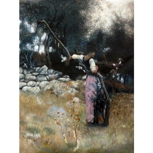 New Style Landscape Painting for Bedroom A Capriote by John Singer Sargent Canvas Painting Hand Painted