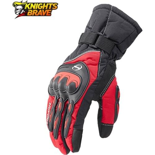 Motorcycle Gloves Winter Guantes Moto Windproof Waterproof Touch Screen Moto Protective Gear Motocross Motorbike Riding Gloves