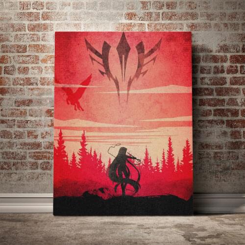 Rider Fate Manga Anime Poster Canvas Wall Art Decoration prints for living Kid Children room Home bedroom decor painting