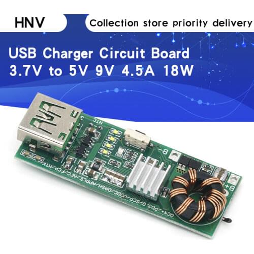 QC4.0 QC3.0 Double Way PD Mobile Phone Power Bank Quick Charge 3.7V to 5V 9V 4.5A 18W Type-C USB Boost Charger Circuit Board