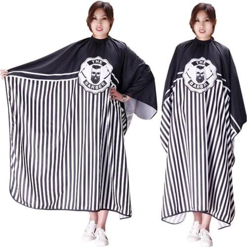 Best Selling Products Pattern Cutting Hair Waterproof Cloth Salon Barber Cape Hairdressing Hairdresser Apron Haircut capes