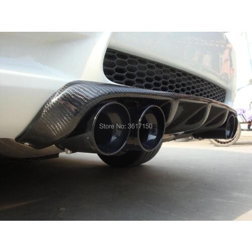 Carbon Fiber Rear Lip Diffuser Designed For M3 E92 E93 Of The V Style Carbon Fiber Material