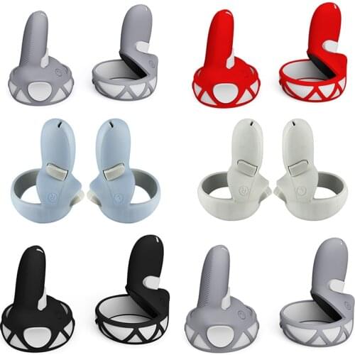 Protective Cover For Oculus Quest 2 VR Touch Controller Silicone Cover Skin Handle Grip For Oculus Quest 2 VR Accessories