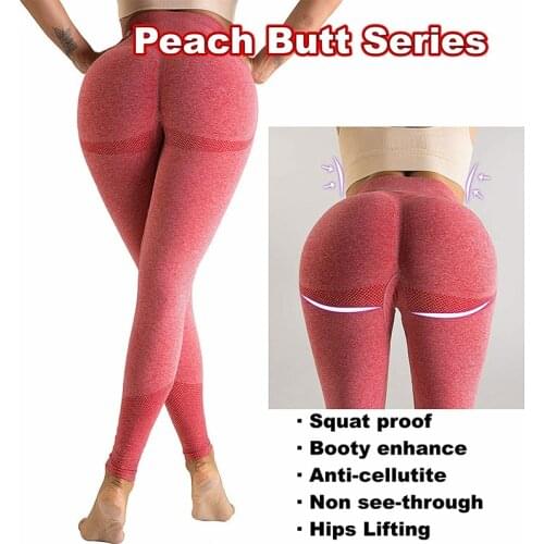 Sportswear Women Scrunch Butt Yoga Leggings Push Up Fitness Sports Pants