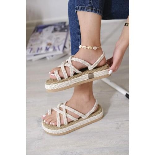 Flr Aryans Rope Drawstring Women 'S Sandals