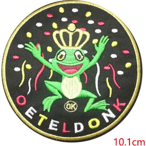 ZOTOONE Oetel donk Parches Embroidery Iron on Patches for Clothing DIY for Jacket Clothes Badges Iron on Stickers Applique G
