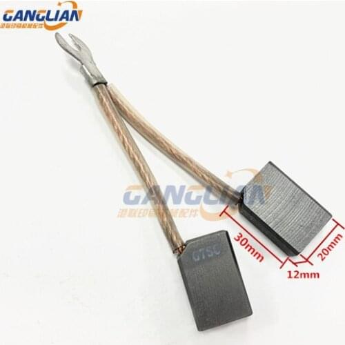 10 pieces printing machine carbon brush 30X20X12mm 2 carbons