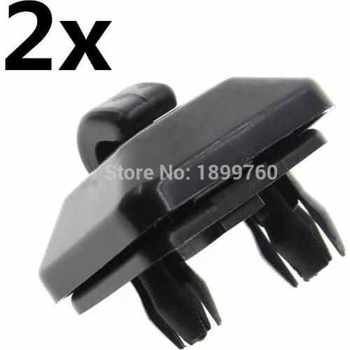 2x Black Sun Visor Clip 8E0857561 8E0857562A 8U0857562 For Audi A3 S3 A4 S4 B6 B7 B8 A5 S5 Q3Q5