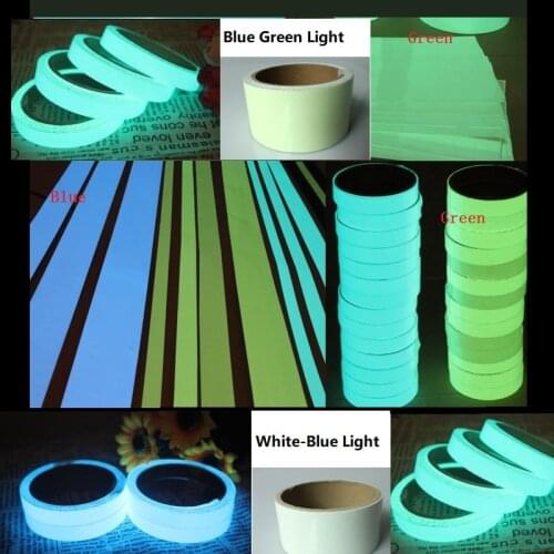2CM*5M Luminous Tape Self-adhesive Glowing Night /Dark Safety Stage Striking Warning Safety Tape