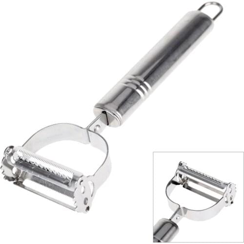 2 in 1 Multifunctional Stainless Steel Potato Peeler Grater Slicer Cutter Vegetables&Fruits Carrot Zester Kitchen Cooking Tools
