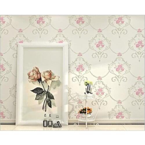 Beibehang 3d wallpaper three - dimensional European pastoral wallpaper living room sofa bedroom television background wallpaper