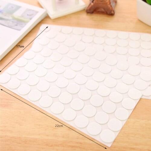 Double Sided Dot Adhesive Transparent Tape 70pcs waterproof traceless glue Double-sided Adhesive Dot Tape Round sticker
