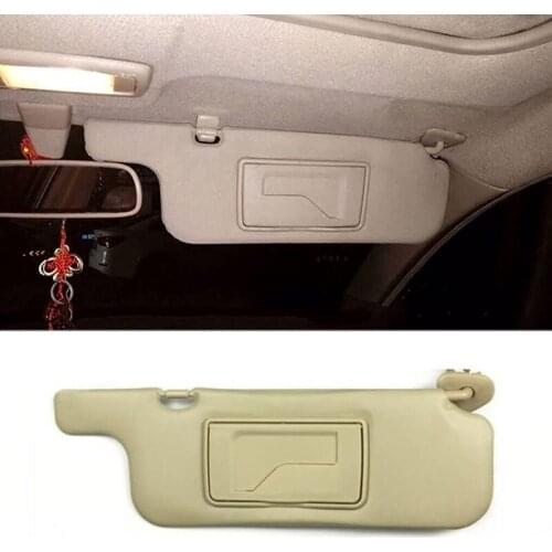 Car Inner Sunvisor Sun Shade Front Windscreen Sun Visor Sunshield with Mirror Kit for Toyota Corolla 2003-2012