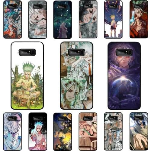 YNDFCNB Anime Comics Dr.STONE poster Phone Case for Samsung note 3 4 5 7 8 9 10 pro plus lite 20 ultra