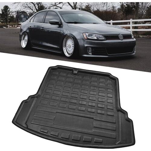 For VW Jetta Mk6 2011 2012 2013 2014 2015 2016 2017 2018 Sedan Car Rear Trunk Cargo Mat Boot Liner Floor Carpet Tray