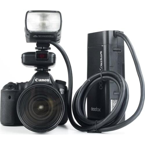 Godox EC200 1.85m Hot shoe Remote Separation Extension Head Flash for Godox AD200 Flash