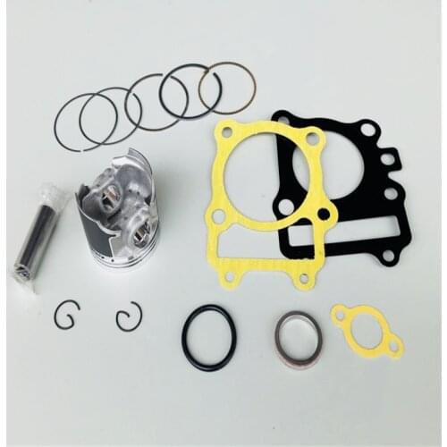 52mm Motorcycle Piston Ring Gasket Kit For SUZUKI AN 125 (VECSTAR 125 ) Burgman 125 AN125 HJ125T-7 HS125T 20E Engine spare parts