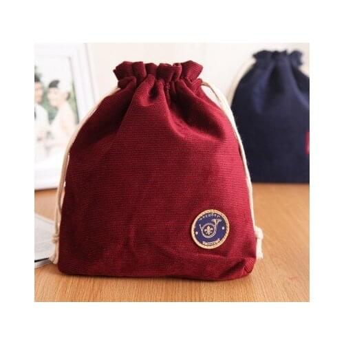 BF020 Creative corduroy texture bag style life pocket storage bag pocket 21.6*26cm Free shipping