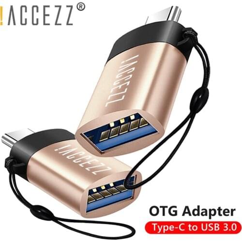 !ACCEZZ Mini OTG Adapter USB Adapter to Type c For Samsung S10 Huawei Xiaomi Data Sync Charging USB to Type c Adapter Converters