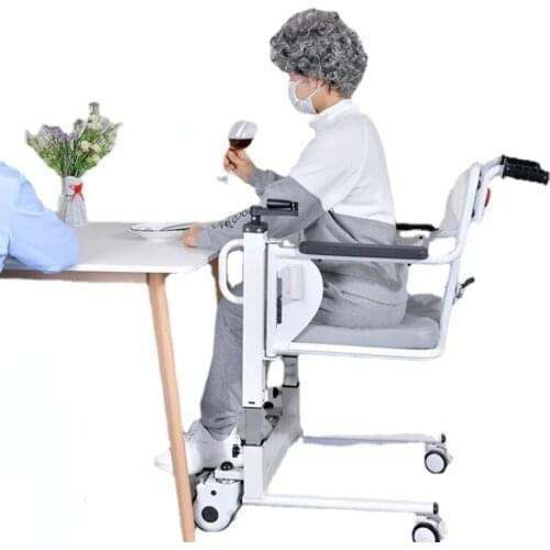 Multifunctional Nursing Shift Machine Paralysis Elderly Hand-Cranking Lifter Household Potty Seat Disabled Bath Transfer Device