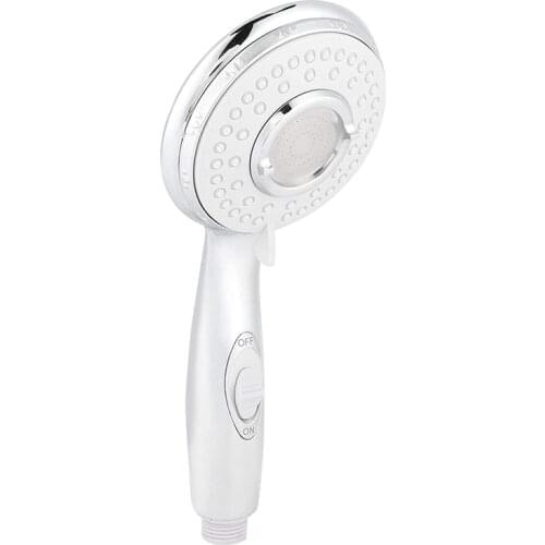 Shower Head High-Pressure Hand-Held Shower Head Switch Shower Head 5 Adjustment Modes Household Bathroom Shower Head