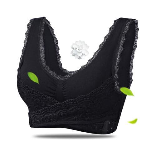 New Women Sports Bra Top Brassiere Wirefree Padded Push Up Yoga Bra Underwear for Athletic Gym Fitness Running Vest Tank Tops