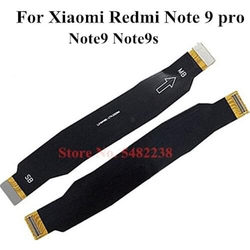 Original Motherboard connector For Xiaomi Redmi Note 9 9s 9Pro Pro Main board motherboard Data transfer tape Ribbon Replacement