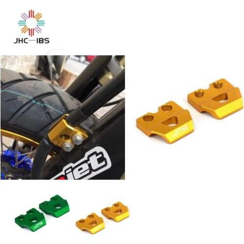 For SUZUKI RM85 RM125 RM250 RMZ250 RMZ450 RMX450Z DRZ400SM For KAWASAKI KX 65-250 KX250F KX450F KX450 JFG Front Brake Line Clamp