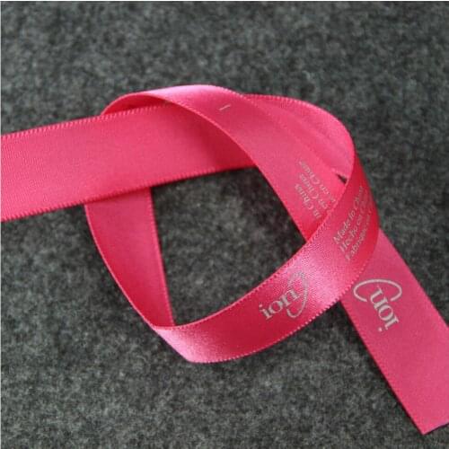 Custom printed satin labels/garment clothing tags/woven labels 1000 pcs a lot
