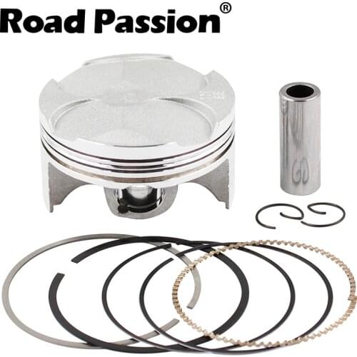 Road Passion Motorcycle Accessories Pistons Kit & Rings Bore Size 67mm for HONDA CBR600 F5 2003-2005 13101-MEE-000 CBR 600