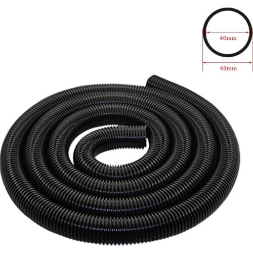 Inner 40mm General Vacuum Cleaner Hose Bellows Straws Industrial Thread Hose Durable Vacuum Cleaner Part Soft Pipe Outer 48mm