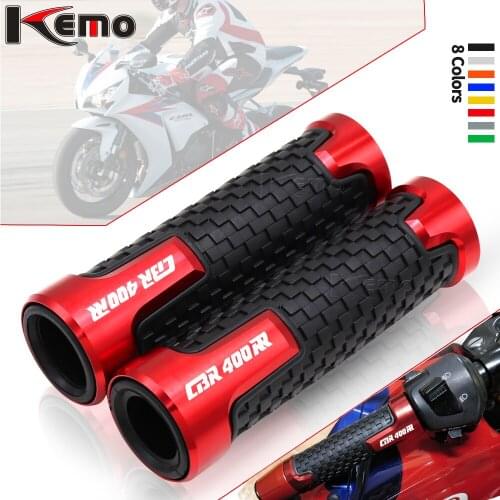 For HONDA CBR400RR CBR 400RR 7/8" 22mm Universal Motorcycle Accessories CNC Aluminum Handlebar Hand Grips Handle Bar End Grip