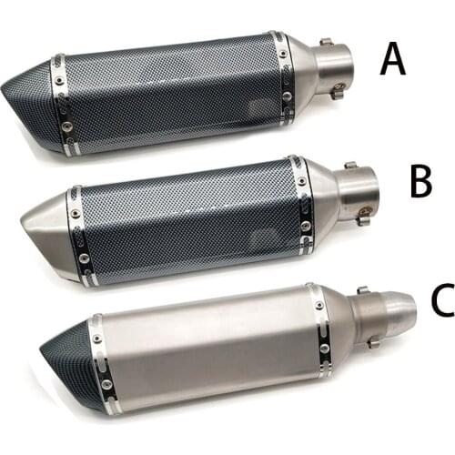 36-51MM Universal Motorcycle Exhaust Modify Motocross Exhaust Muffler For BMW F800 R1200 GS Adventure F800 R S ST HP2 Enduro