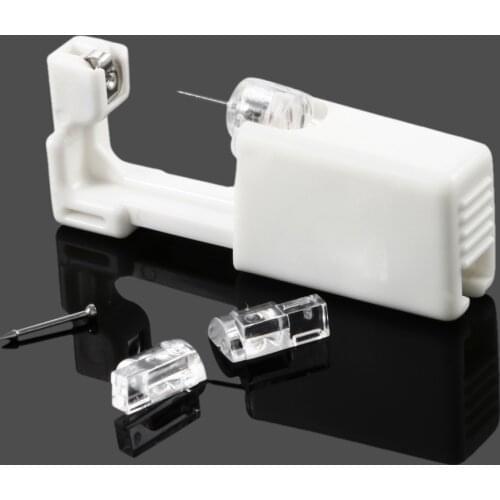 1PC Disposable Ear Piercing Unit Cartilage Tragus Helix Piercing Gun NO PAIN Piercer Tool Machine Kit Stud Choose Design