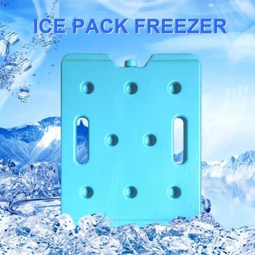 2500ml Camping Cooler Bag Outdoor Ice Bag Food Keep Fresh Gel Dry Ice Pack Cooler Picnic Travel Lunch Ice Plate Storage Ice Box