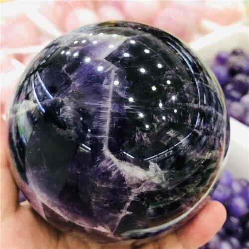 70-100mm Natural amethyst stone quartz crystal ball beautiful purple quartz healing crystals