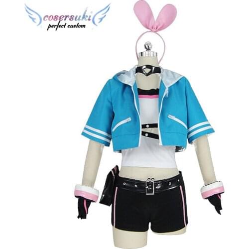 A.I.Channel Kizuna AI Cosplay Costumes Stage Performance, Perfect Custom for You