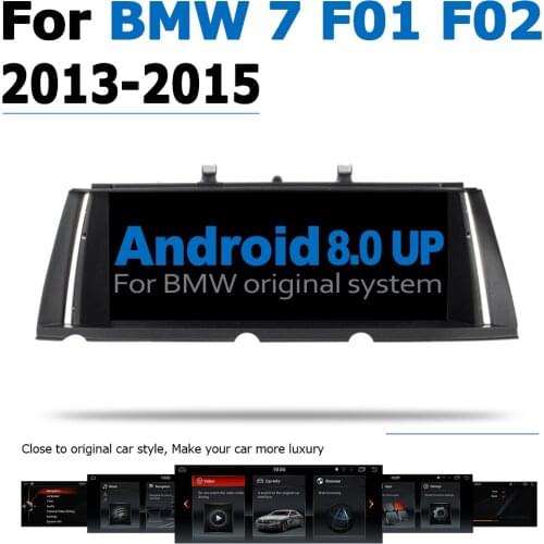 Android 8.0 up Car DVD Navi Player For BMW 7 Series F01 F02 2013~2015 NBT Audio Stereo HD Touch Screen all in one