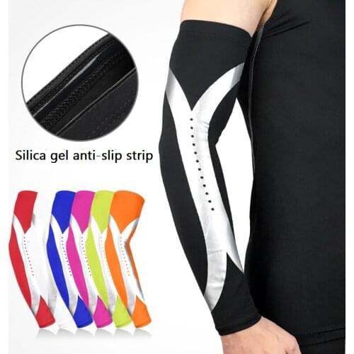 Basketball Cycling Sleeve For Men Arm Warmers Goth Bicycle Hoses Running Protection Volleyball Sunscreen Bands Cuffs