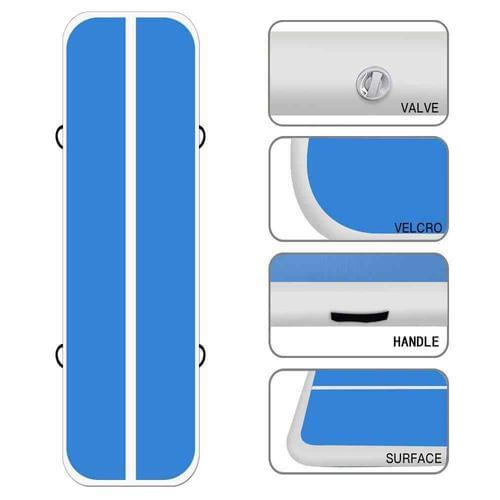 Free Shipping 3/4/5M Inflatable Airtrack Gymnastics Tumbling Mat Olympic Air Track Gymnastics Equipment Kids Gifts